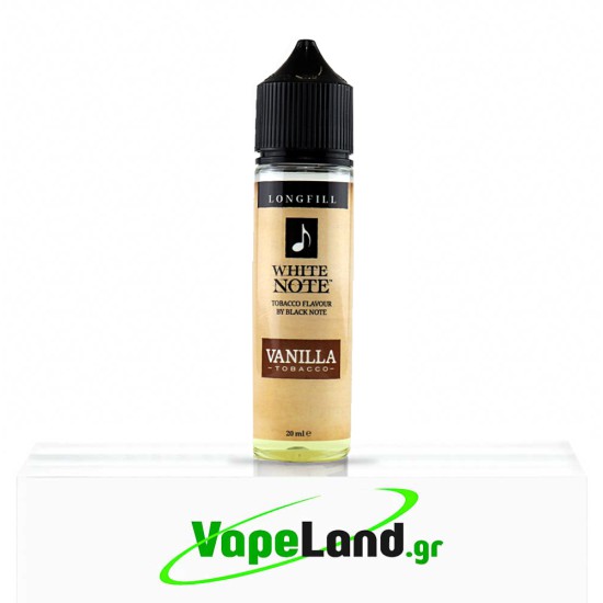 White Note Flavor Shots Vanilla Tobacco 20ml to 60ml