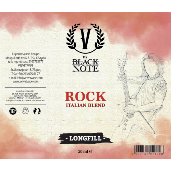 Black Note Flavor Shots Rock 20ml to 60ml