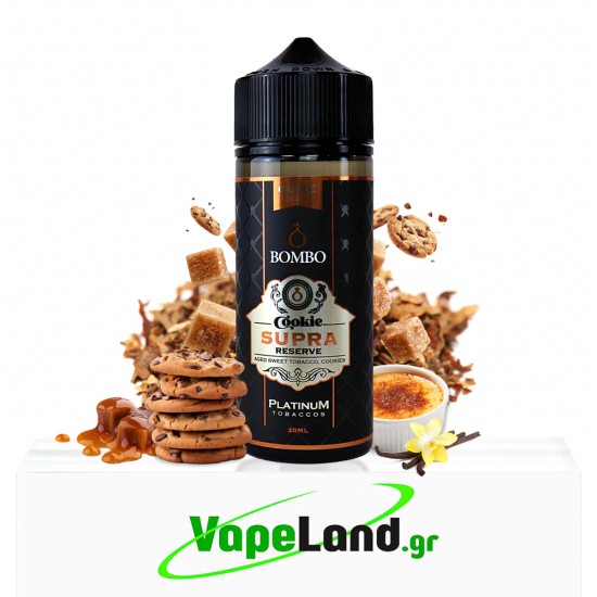 Bombo Platinum Tobaccos Core Edition Flavor Shots Cookie Supra Reserve 20ml to 120ml