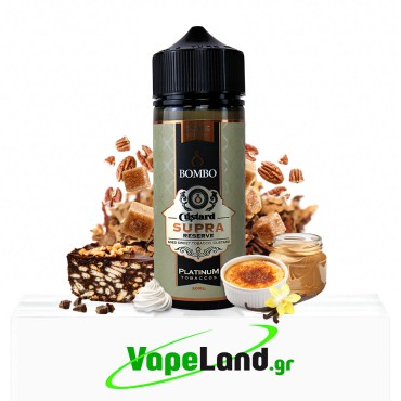 Bombo Platinum Tobaccos Core Edition Flavor Shots Custard Supra Reserve 20ml to 120ml