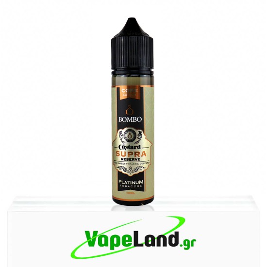Bombo Platinum Tobaccos Core Edition Flavor Shots Custard Supra Reserve 10ml to 60ml