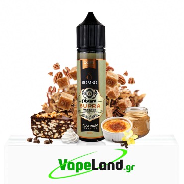 Bombo Platinum Tobaccos Core Edition Flavor Shots Custard Supra Reserve 10ml to 60ml