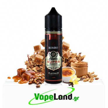 Bombo Platinum Tobaccos Core Edition Flavor Shots Nutty Supra Reserve 10ml to 60ml
