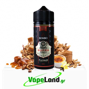 Bombo Platinum Tobaccos Core Edition Flavor Shots Nutty Supra Reserve 20ml to 120ml