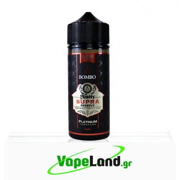 Bombo Platinum Tobaccos Core Edition Flavor Shots Nutty Supra Reserve 20ml to 120ml