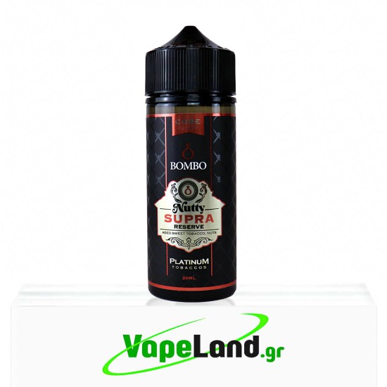 Bombo Platinum Tobaccos Core Edition Flavor Shots Nutty Supra Reserve 20ml to 120ml