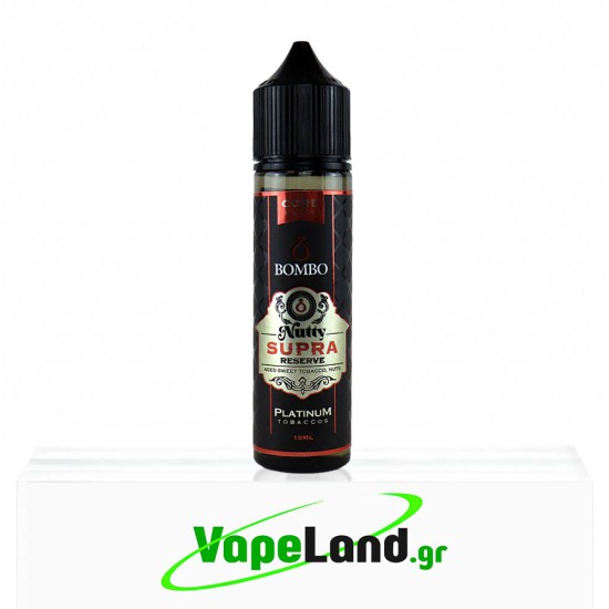 Bombo Platinum Tobaccos Core Edition Flavor Shots Nutty Supra Reserve 10ml to 60ml