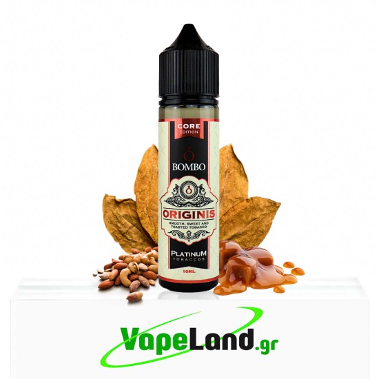 Bombo Platinum Tobaccos Core Edition Flavor Shots Originis 10ml to 60ml
