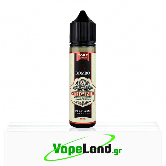 Bombo Platinum Tobaccos Core Edition Flavor Shots Originis 10ml to 60ml