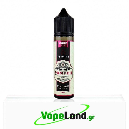 Bombo Platinum Tobaccos Core Edition Flavor Shots Pompeii 10ml to 60ml