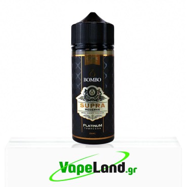 Bombo Platinum Tobaccos Core Edition Flavor Shots Supra Reserve 20ml to 120ml