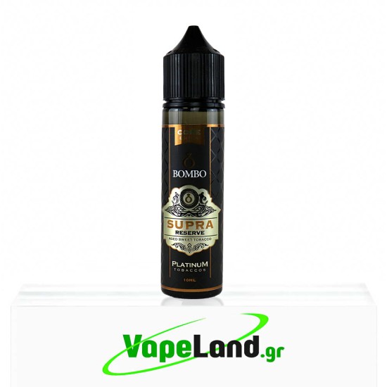 Bombo Platinum Tobaccos Core Edition Flavor Shots Supra Reserve 10ml to 60ml