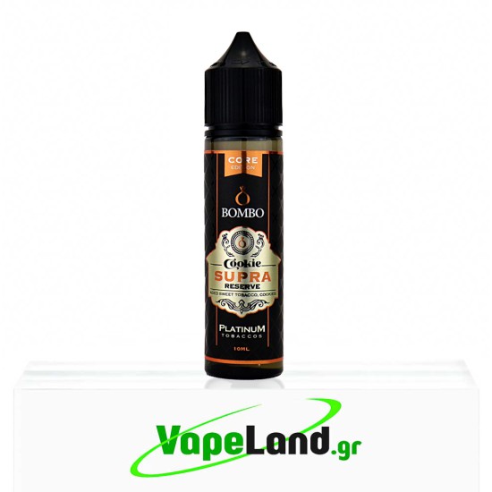 Bombo Platinum Tobaccos Core Edition Flavor Shots Cookie Supra Reserve 10ml to 60ml