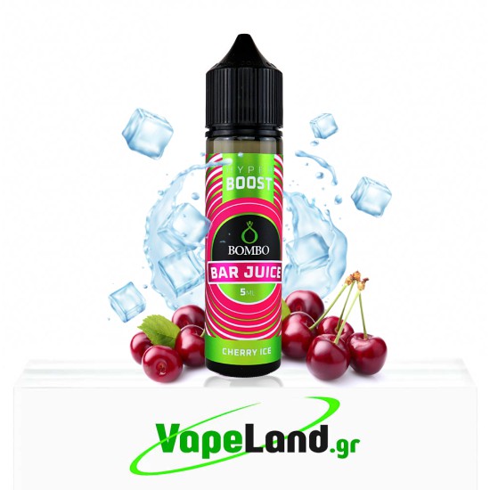 Bombo Bar Juice Hyper Boost Flavor Shots Cherry Ice 5ml to 60ml