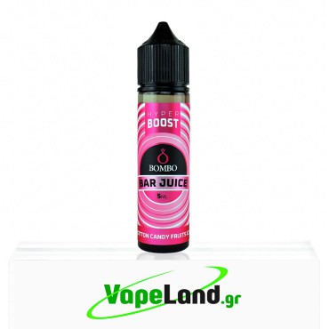 Bombo Bar Juice Hyper Boost Flavor Shots Cotton Candy Fruits Ice 5ml to 60ml