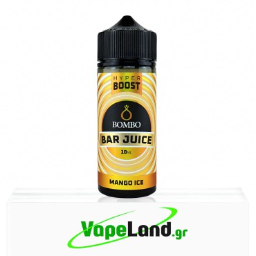 Bombo Bar Juice Hyper Boost Flavor Shots Mango Ice 10ml to 120ml
