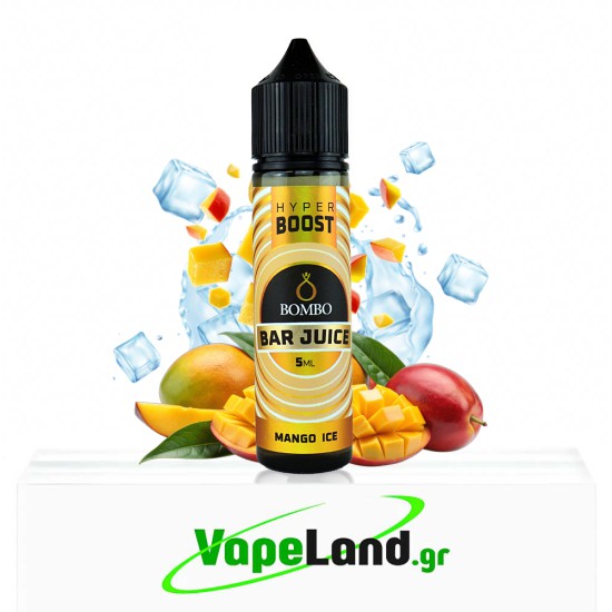 Bombo Bar Juice Hyper Boost Flavor Shots Mango Ice 5ml to 60ml