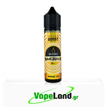 Bombo Bar Juice Hyper Boost Flavor Shots Mango Ice 5ml to 60ml