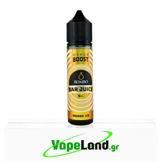 Bombo Bar Juice Hyper Boost Flavor Shots Mango Ice 5ml to 60ml