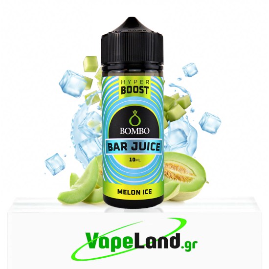 Bombo Bar Juice Hyper Boost Flavor Shots Melon Ice 10ml to 120ml