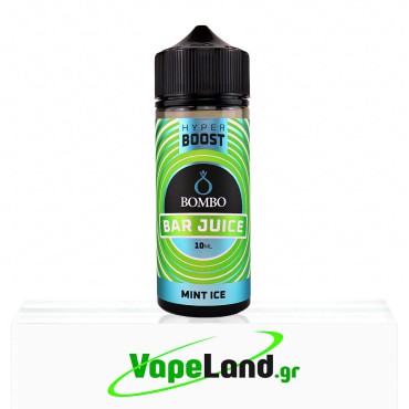 Bombo Bar Juice Hyper Boost Flavor Shots Mint Ice 10ml to 120ml