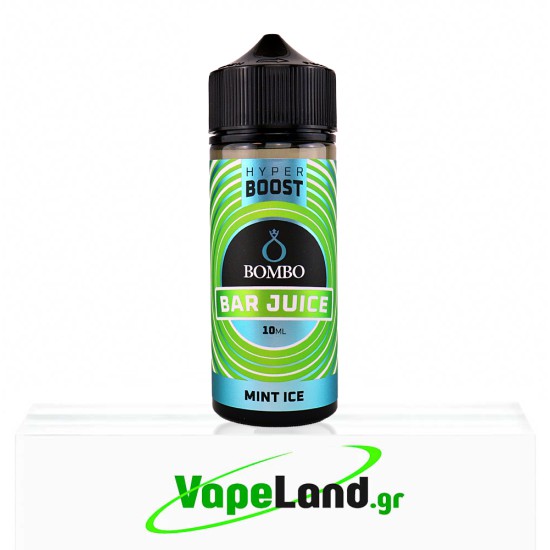 Bombo Bar Juice Hyper Boost Flavor Shots Mint Ice 10ml to 120ml