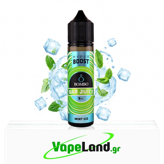 Bombo Bar Juice Hyper Boost Flavor Shots Mint Ice 5ml to 60ml