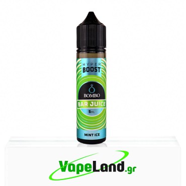 Bombo Bar Juice Hyper Boost Flavor Shots Mint Ice 5ml to 60ml