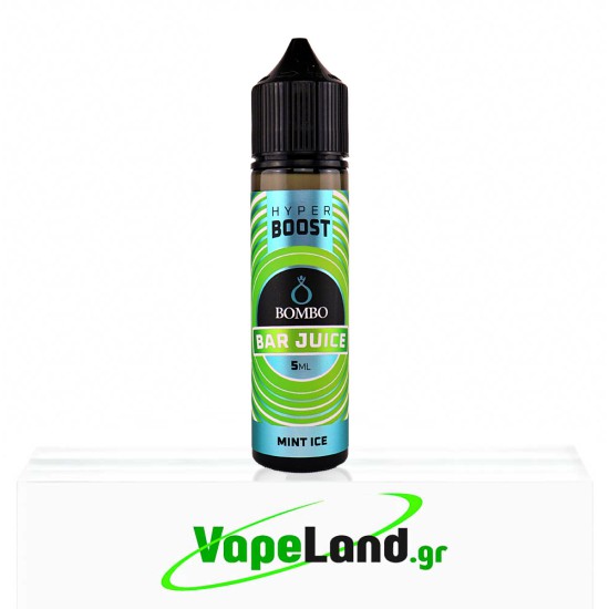 Bombo Bar Juice Hyper Boost Flavor Shots Mint Ice 5ml to 60ml