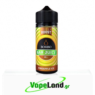 Bombo Bar Juice Hyper Boost Flavor Shots Pineapple Ice 10ml to 120ml
