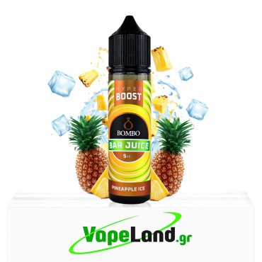 Bombo Bar Juice Hyper Boost Flavor Shots Pineapple Ice 5ml to 60ml