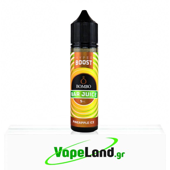 Bombo Bar Juice Hyper Boost Flavor Shots Pineapple Ice 5ml to 60ml