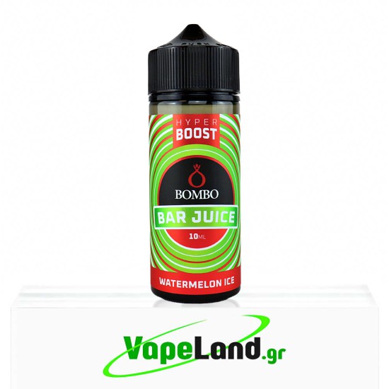 Bombo Bar Juice Hyper Boost Flavor Shots Watermelon Ice 10ml to 120ml