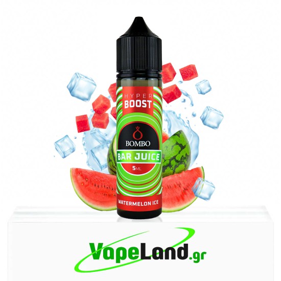 Bombo Bar Juice Hyper Boost Flavor Shots Watermelon Ice 5ml to 60ml