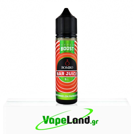 Bombo Bar Juice Hyper Boost Flavor Shots Watermelon Papaya Ice 5ml to 60ml