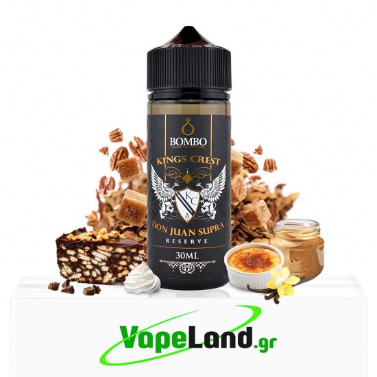 Bombo / Kings Crest Flavor Shots Don Juan Supra Reserve 30ml to 120ml