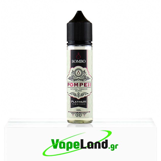 Bombo Platinum Tobaccos Flavor Shots Pompeii 15ml to 60ml