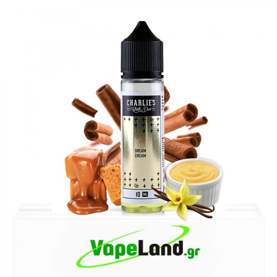 Charlies Chalk Dust Flavor Shots Dream Cream 10ml to 60ml