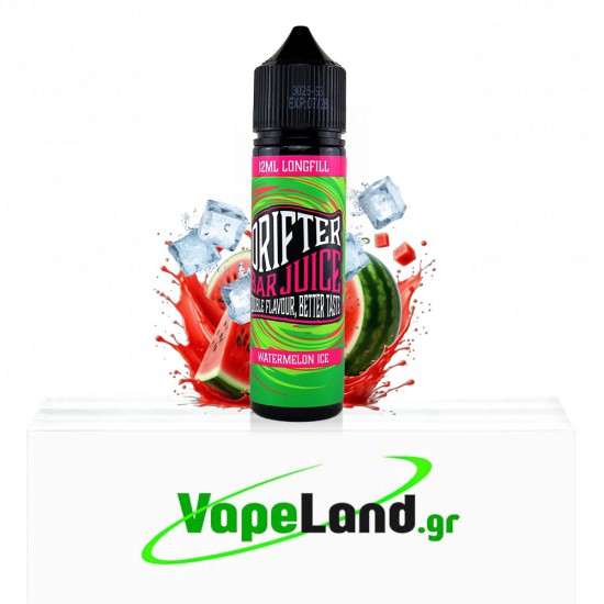 Drifter Bar Juice Flavor Shots Watermelon Ice 12ml to 60ml