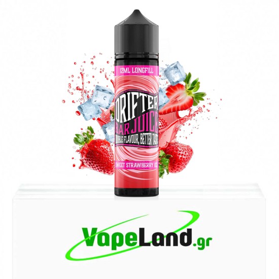 Drifter Bar Juice Flavor Shots Sweet Strawberry Ice 12ml to 60ml
