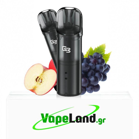 Geek Bar Elite 20mg 2ml Prefilled Pod Grape Apple 2τμχ