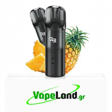 Geek Bar Elite 20mg 2ml Prefilled Pod Sour Pineapple 2τμχ