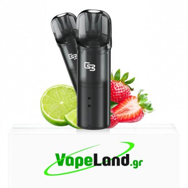 Geek Bar Elite 20mg 2ml Prefilled Pod Strawberry Lime 2τμχ