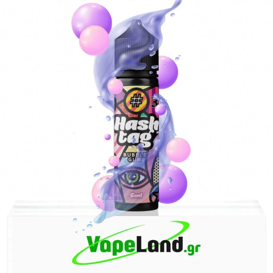 Hashtag Flavor Shots Bubblegum 6ml to 60ml