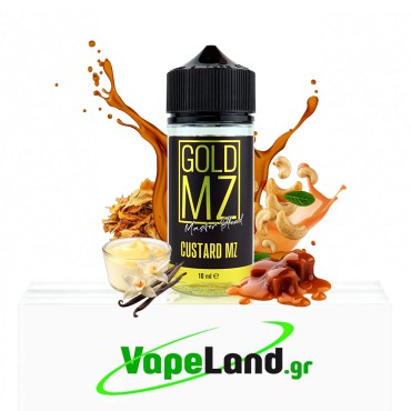 Infamous Flavor Shots Gold MZ Custard 10ml to 100ml