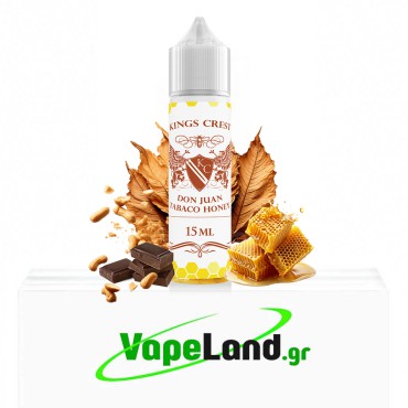 Kings Crest Flavor Shots Don Juan Tabaco Honey 15ml to 60ml