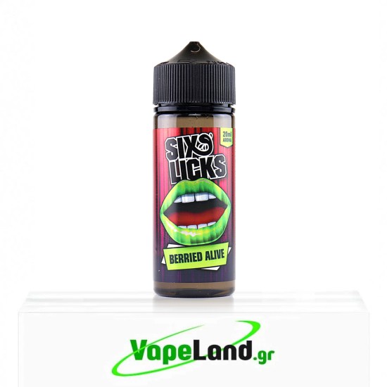 Six Licks Flavor Shots Berried Alive Aroma 20ml to 120ml