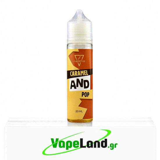 AND Flavor Shots Caramel AND Pop 20ml to 60ml