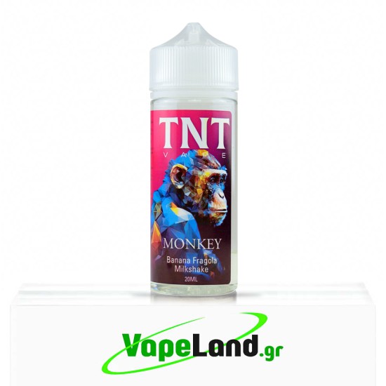 TNT Animals Flavor Shots - Monkey 20ml to 120ml