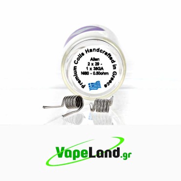 Velvet Vape Premium handmade coils Alien Ni80 0.5ohm